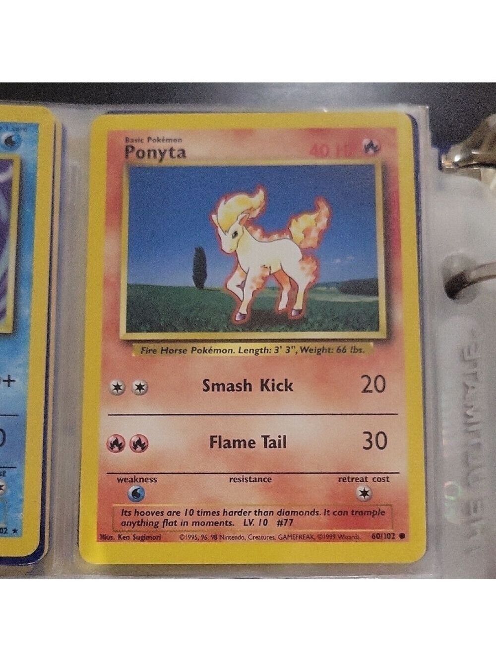 Pokemon Card Ponyta